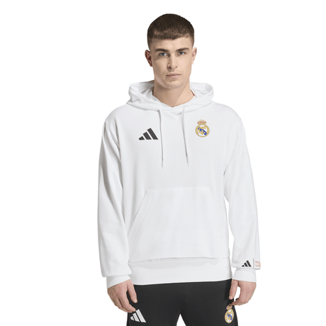 adidas Real Madrid Avengers Men´s Soccer Hoodie - White - Best Buy Soccer