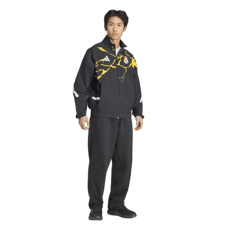 adidas Real Madrid Avengers Z.N.E Anthem Men's Soccer Jacket - Black - Best Buy Soccer