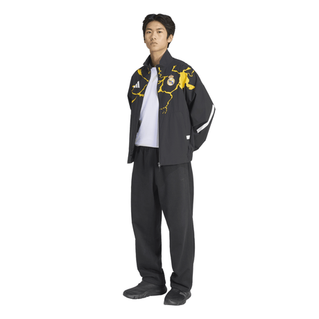 adidas Real Madrid Avengers Z.N.E Anthem Men's Soccer Jacket - Black - Best Buy Soccer