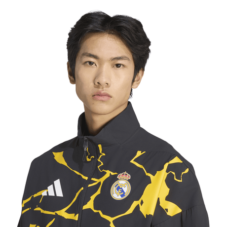 adidas Real Madrid Avengers Z.N.E Anthem Men's Soccer Jacket - Black - Best Buy Soccer