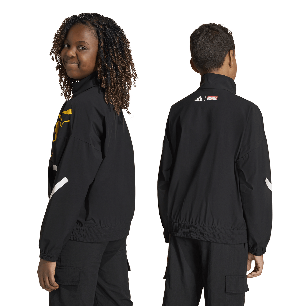 adidas Real Madrid Avengers Z.N.E Anthem Youth Soccer Jacket - Black - Best Buy Soccer