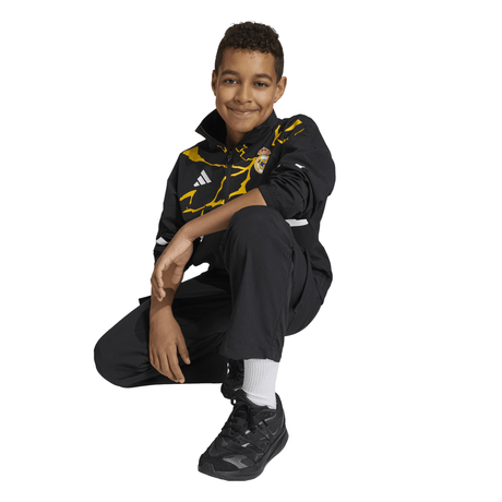 adidas Real Madrid Avengers Z.N.E Anthem Youth Soccer Jacket - Black - Best Buy Soccer