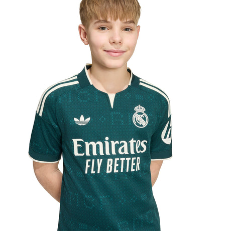 adidas Real Madrid Away Youth Soccer Jersey 26/27 - Aurivy - Best Buy Soccer