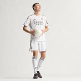 adidas Real Madrid Home Authentic Men's Soccer Jersey 25/26 - White - Best Buy Soccer