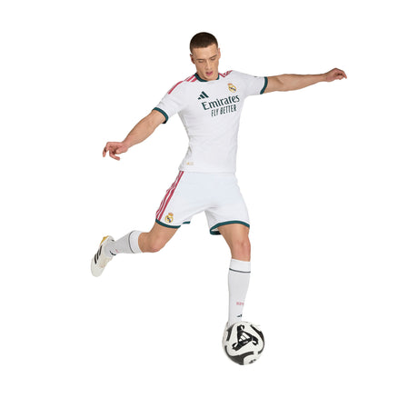 adidas Real Madrid Home Authentic Men's Soccer Jersey 26/27 - White - Best Buy Soccer
