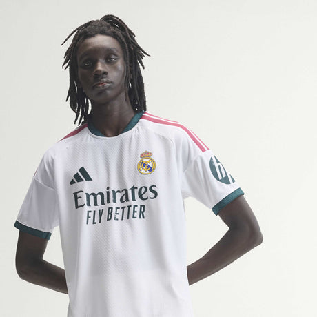 adidas Real Madrid Home Authentic Men's Soccer Jersey 26/27 - White - Best Buy Soccer
