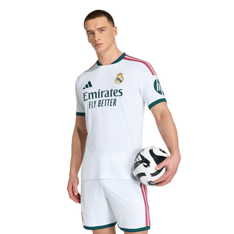 adidas Real Madrid Home Authentic Men's Soccer Jersey 26/27 - White - Best Buy Soccer