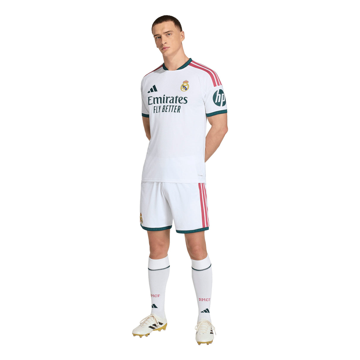 adidas Real Madrid Home Authentic Men's Soccer Jersey 26/27 - White - Best Buy Soccer