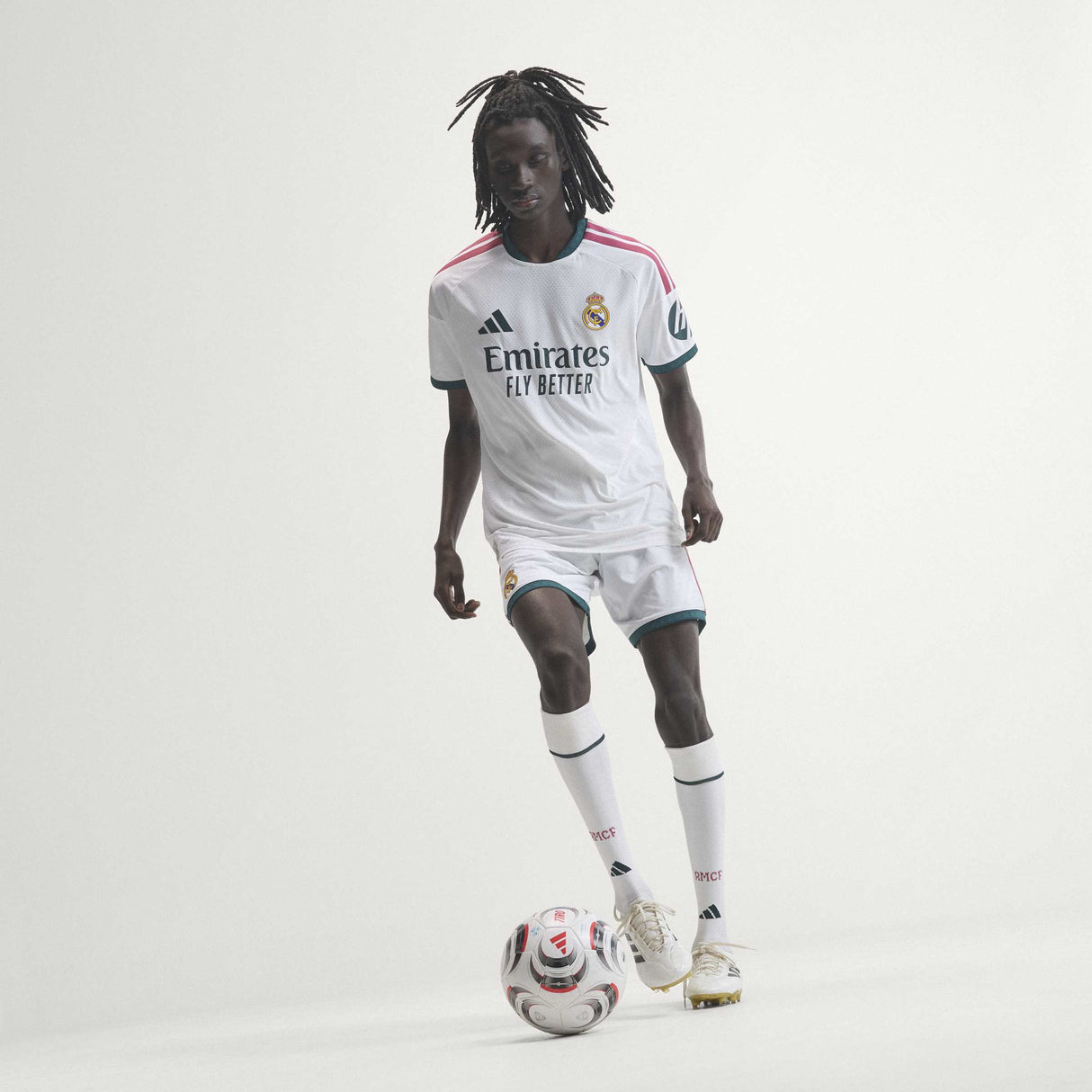 adidas Real Madrid Home Authentic Men's Soccer Jersey 26/27 - White - Best Buy Soccer