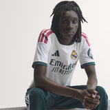 adidas Real Madrid Home Authentic Men's Soccer Jersey 26/27 - White - Best Buy Soccer