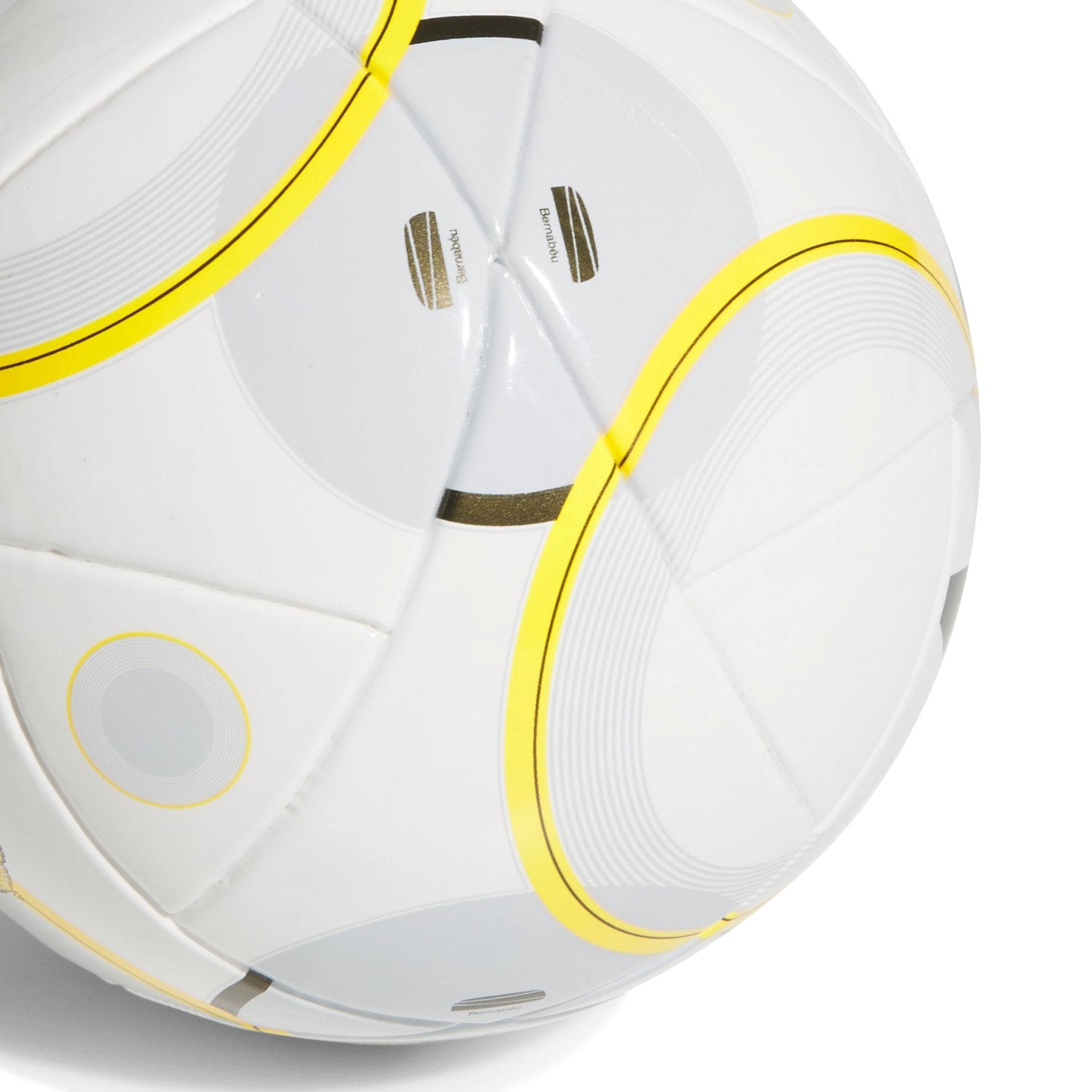 adidas Real Madrid Home Mini Ball - White/Gold - Best Buy Soccer