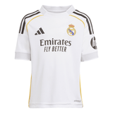 adidas Real Madrid Home Mini Kit Kids 25/26 - White - Best Buy Soccer