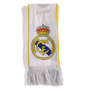 adidas Real Madrid Home Soccer Scarf - White - Best Buy Soccer