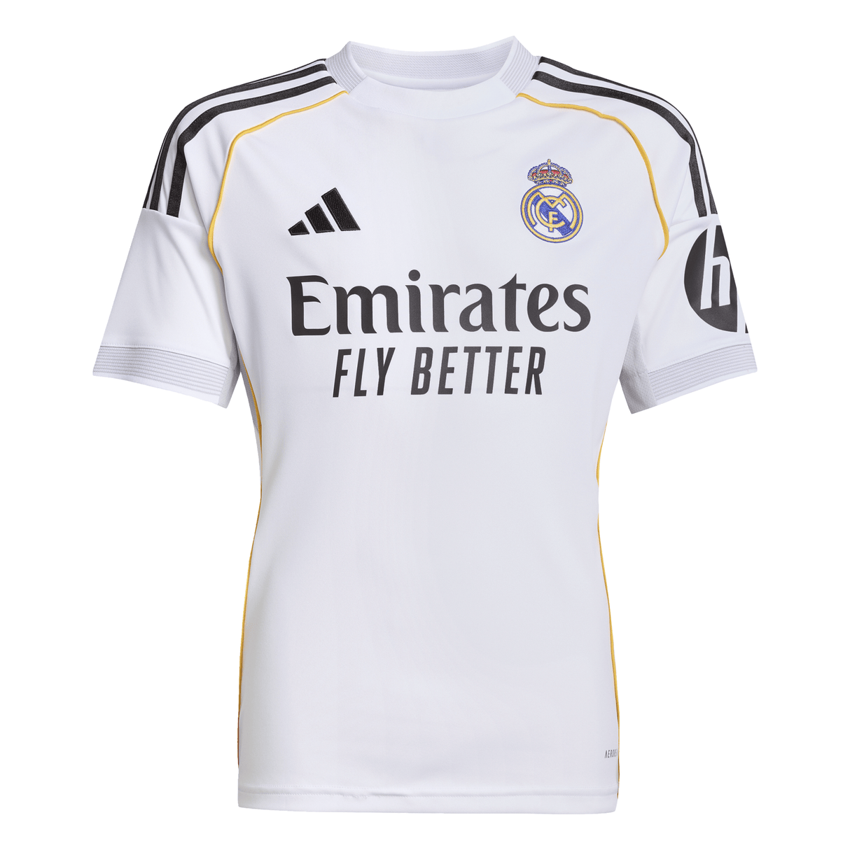 adidas Real Madrid Home Youth Soccer Jersey 25/26 - White - Best Buy Soccer