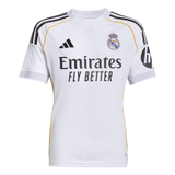 adidas Real Madrid Home Youth Soccer Jersey 25/26 - White - Best Buy Soccer
