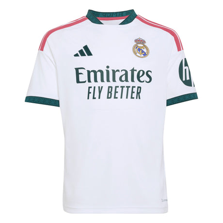 adidas Real Madrid Home Youth Soccer Jersey 26/27 - White - Best Buy Soccer