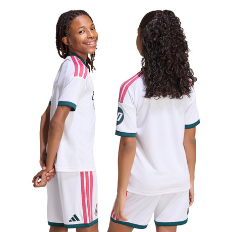 adidas Real Madrid Home Youth Soccer Jersey 26/27 - White - Best Buy Soccer
