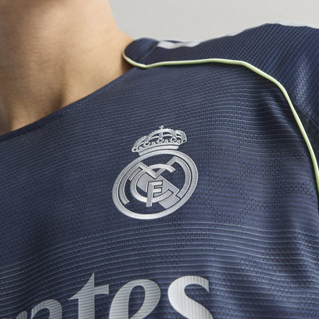 adidas Real Madrid Men's Away Authentic Soccer Jersey 25/26 - Blue - Best Buy Soccer
