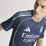 adidas Real Madrid Men's Away Authentic Soccer Jersey 25/26 - Blue - Best Buy Soccer