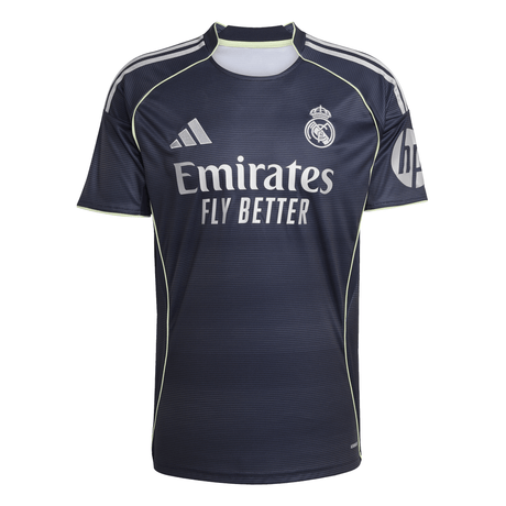 adidas Real Madrid Men's Away Soccer Jersey 25/26 - Blue - Best Buy Soccer
