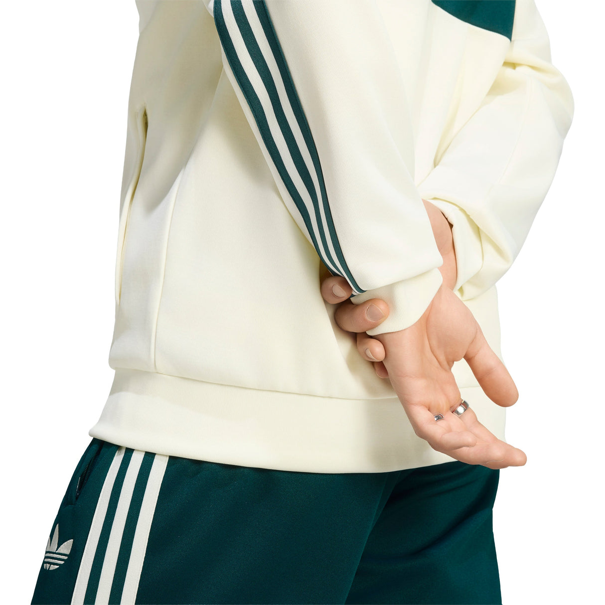 adidas Real Madrid Originals Men's Soccer Track Top - Ivory - Best Buy Soccer
