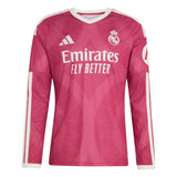 adidas Real Madrid Third Long Sleeve Men's Soccer Jersey 26/27 - Pink - Best Buy Soccer