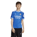 adidas Real Madrid Third Youth Soccer Jersey 25/26 - Blue - Best Buy Soccer