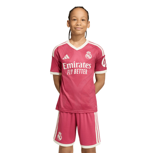adidas Real Madrid Third Youth Soccer Jersey 26/27 - Pink - Best Buy Soccer