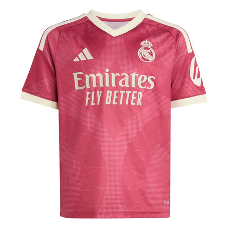 adidas Real Madrid Third Youth Soccer Jersey 26/27 - Pink - Best Buy Soccer