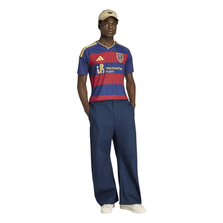adidas Real Salt Lake Home Men's Soccer Jersey 26/27 - Red/Blue - Best Buy Soccer