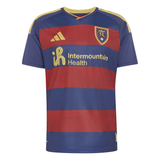 adidas Real Salt Lake Home Men's Soccer Jersey 26/27 - Red/Blue - Best Buy Soccer
