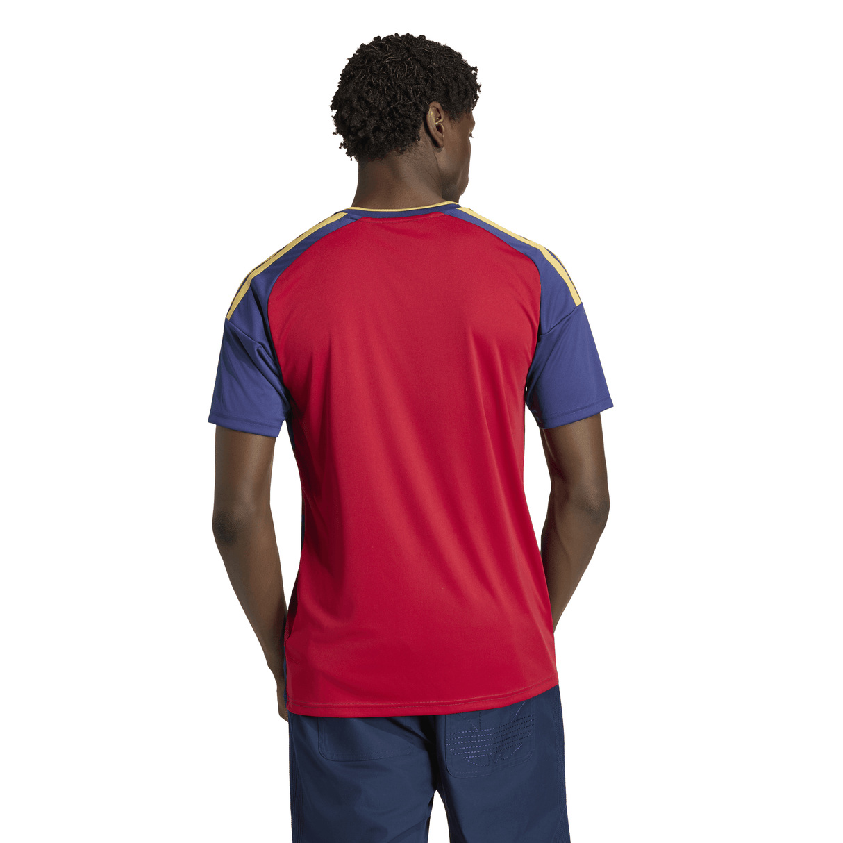 adidas Real Salt Lake Home Men's Soccer Jersey 26/27 - Red/Blue - Best Buy Soccer