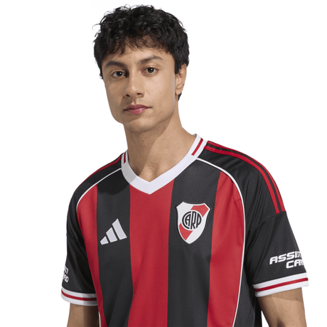 adidas River Plate Away Men's Soccer Jersey 25/26 - Black - Best Buy Soccer