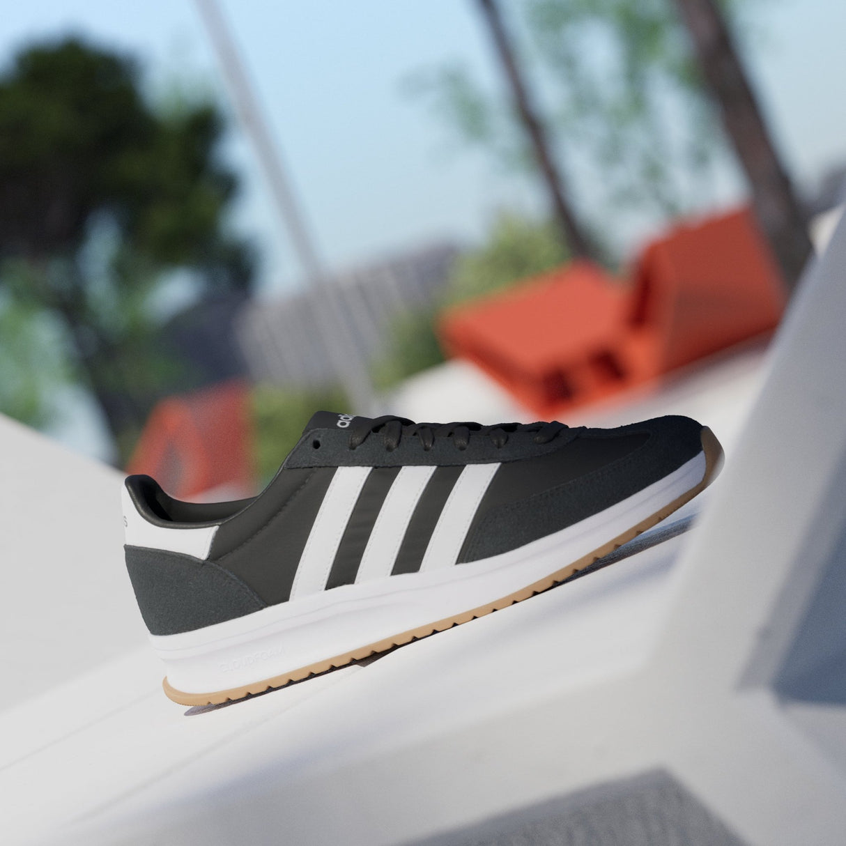 adidas RUN 70s 2.0 Shoes Black/White - Best Buy Soccer