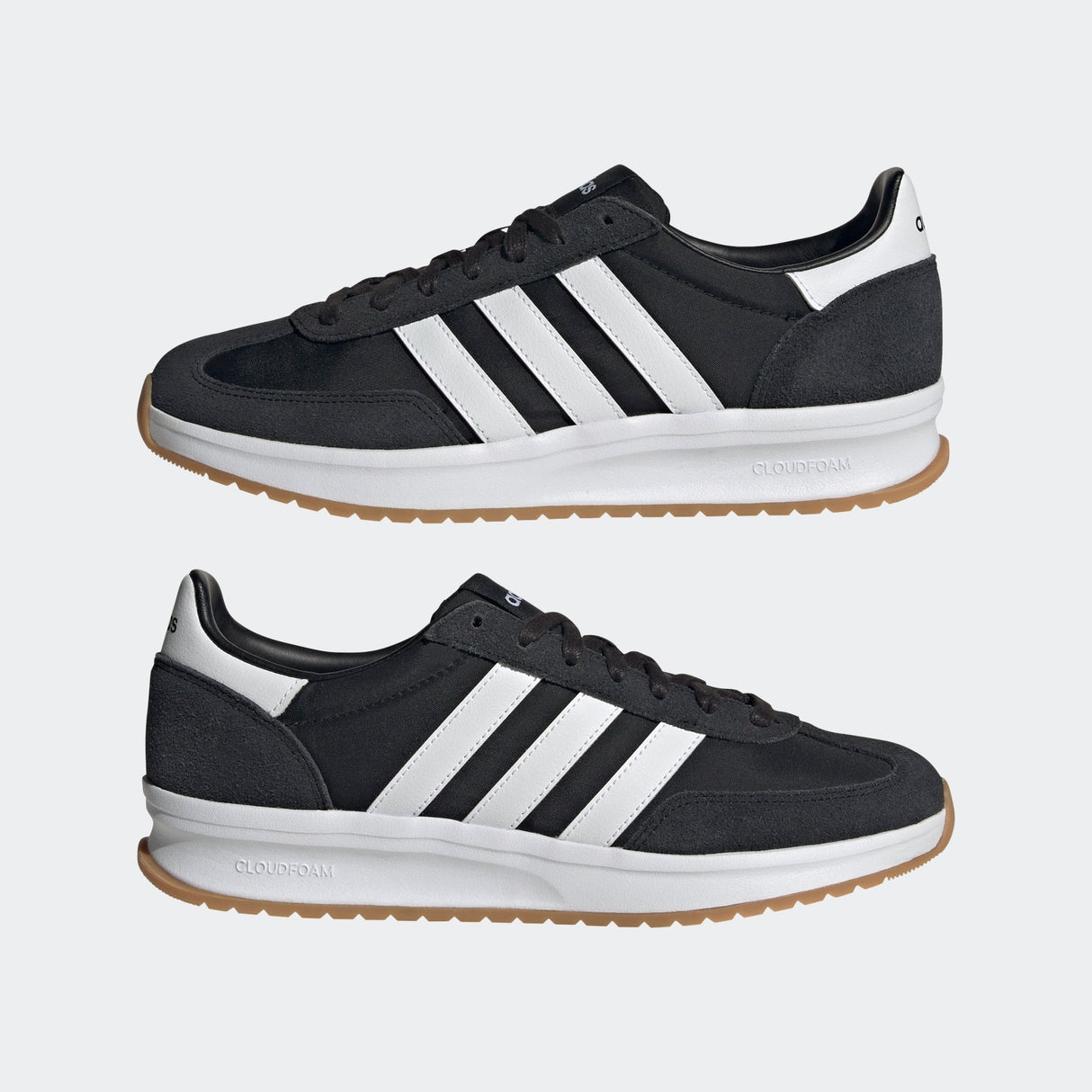 adidas RUN 70s 2.0 Shoes Black/White - Best Buy Soccer