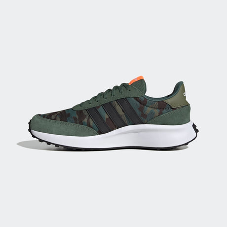 adidas Run 70s Lifestyle Running Shoes Green Oxide/Black/Screaming Orange - Best Buy Soccer