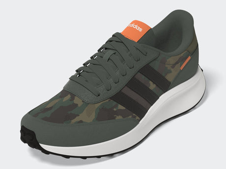 adidas Run 70s Lifestyle Running Shoes Green Oxide/Black/Screaming Orange - Best Buy Soccer