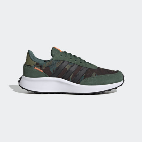adidas Run 70s Lifestyle Running Shoes Green Oxide/Black/Screaming Orange - Best Buy Soccer