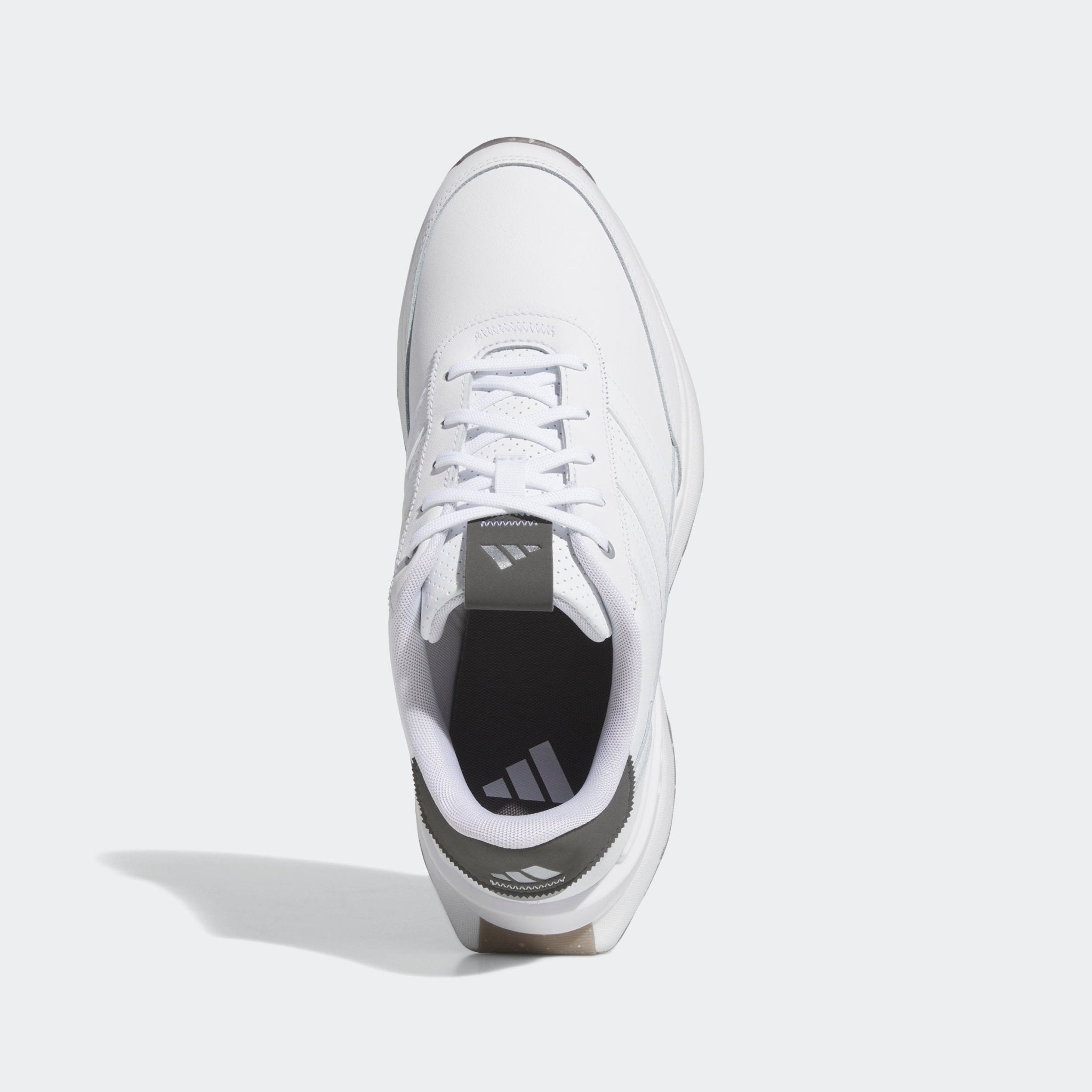 adidas S2G 24 Leather Spikeless Golf Shoes White/White/Charcoal - Best Buy Soccer