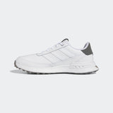 adidas S2G 24 Leather Spikeless Golf Shoes White/White/Charcoal - Best Buy Soccer