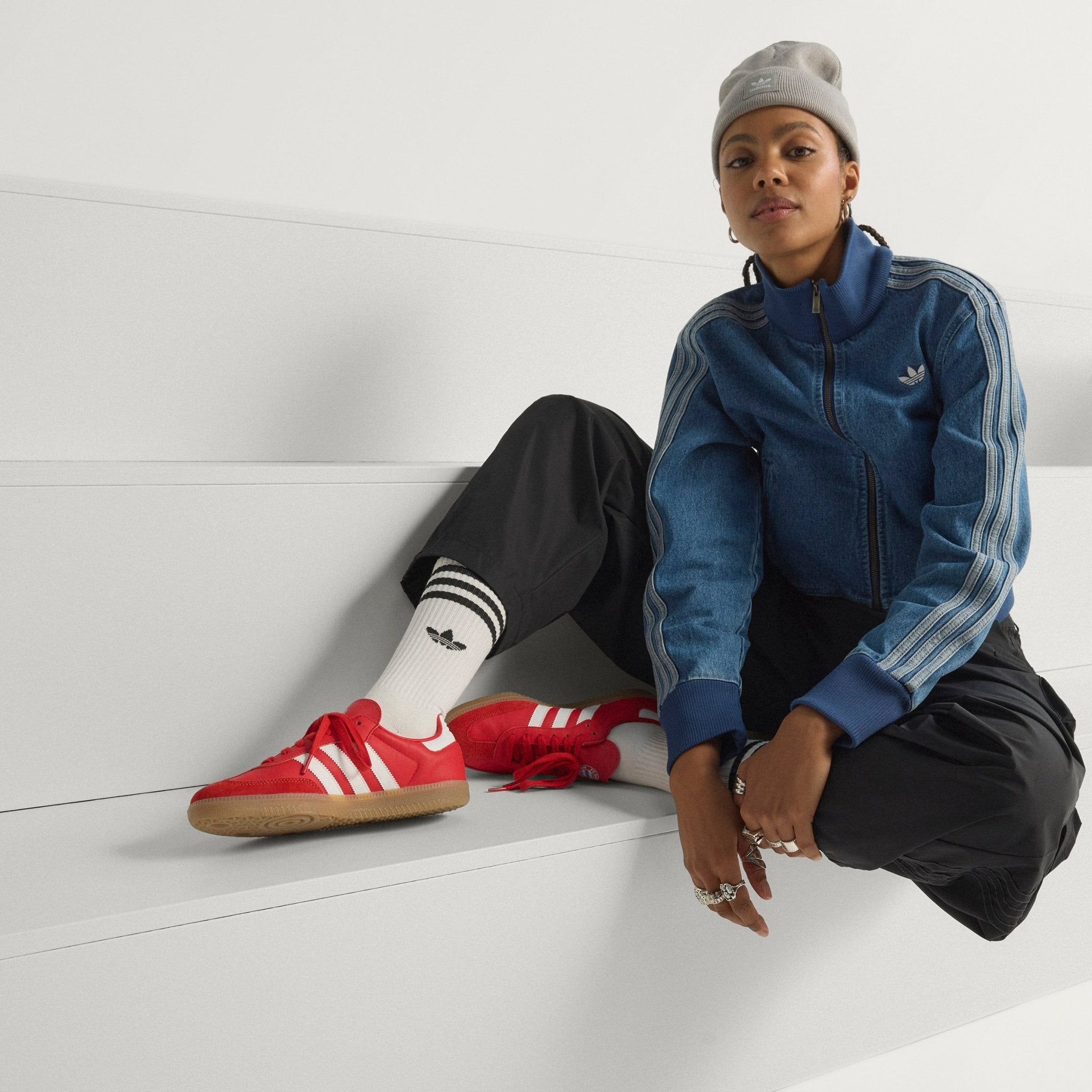 adidas Samba FC Bayern Shoes - Red/White - Best Buy Soccer