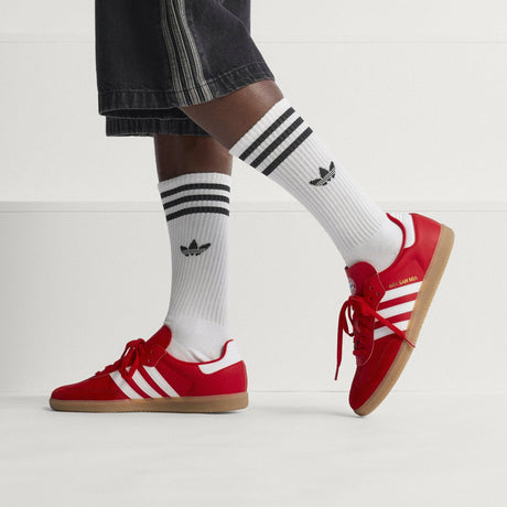 adidas Samba FC Bayern Shoes - Red/White - Best Buy Soccer