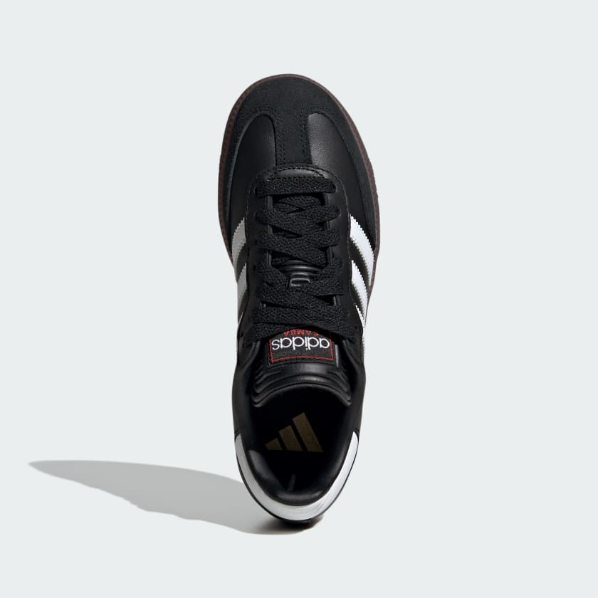 adidas Samba IN Indoor Youth Soccer Shoes - Black/White - Best Buy Soccer