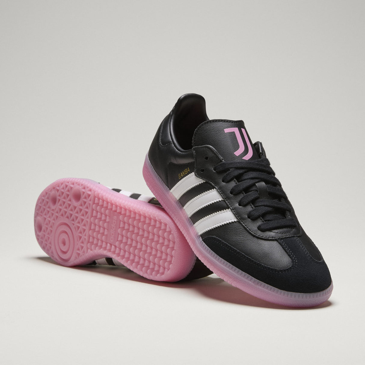 adidas Samba Juventus IN Men's Soccer Shoes - Black/White/Pink - Best Buy Soccer