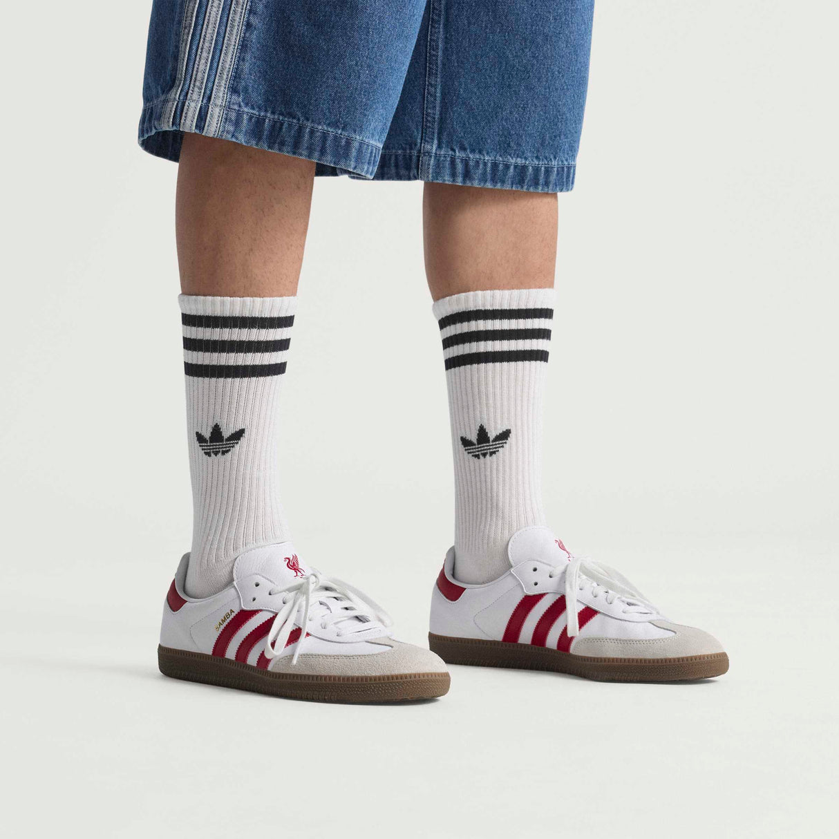 adidas Samba Liverpool FC Shoes - White/Red - Best Buy Soccer