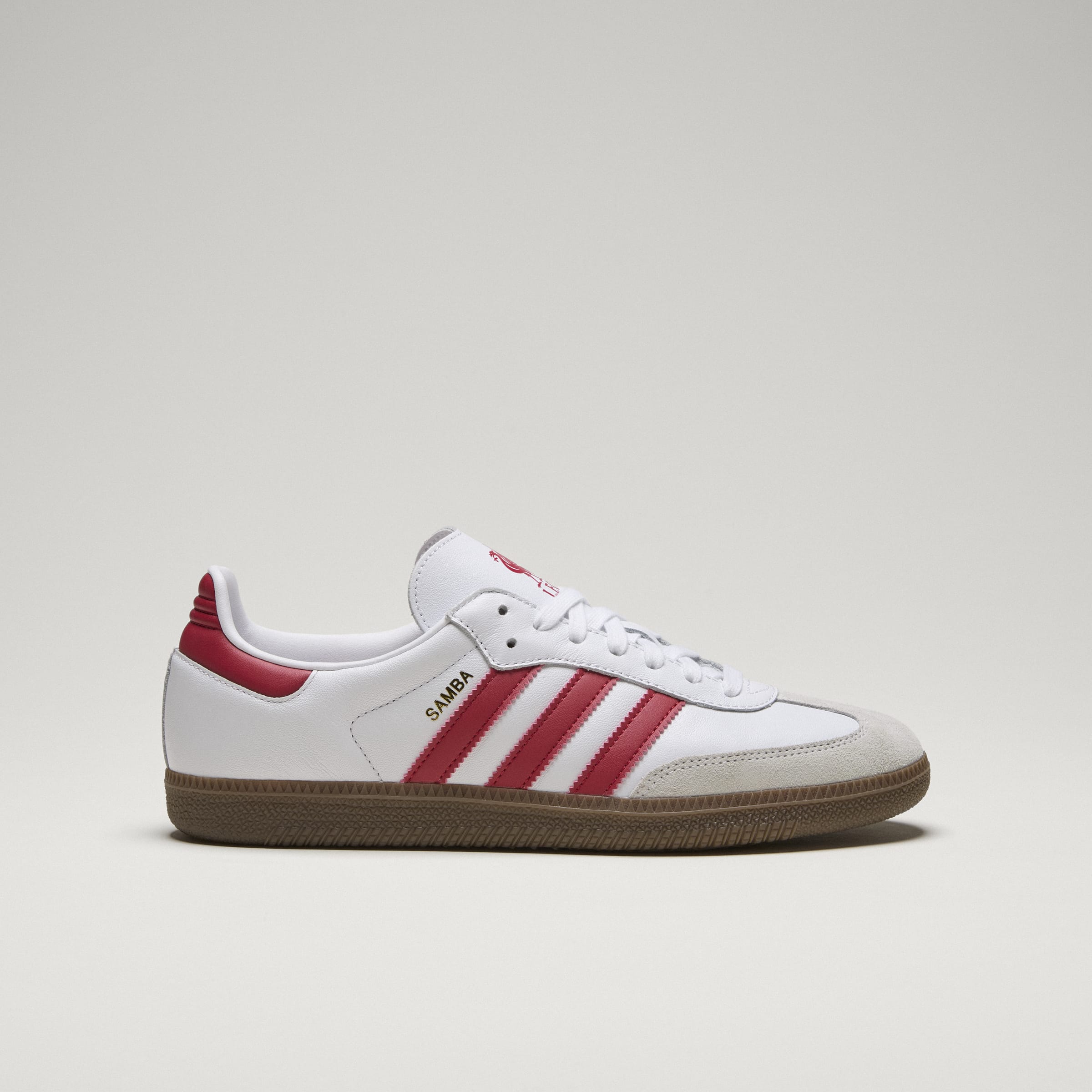 adidas Samba Liverpool FC Shoes - White/Red - Best Buy Soccer