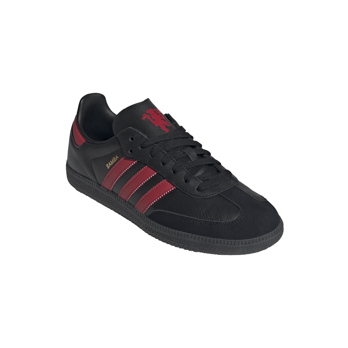 adidas Samba Manchester United IN Men's Soccer Shoes - Black/Red - Best Buy Soccer