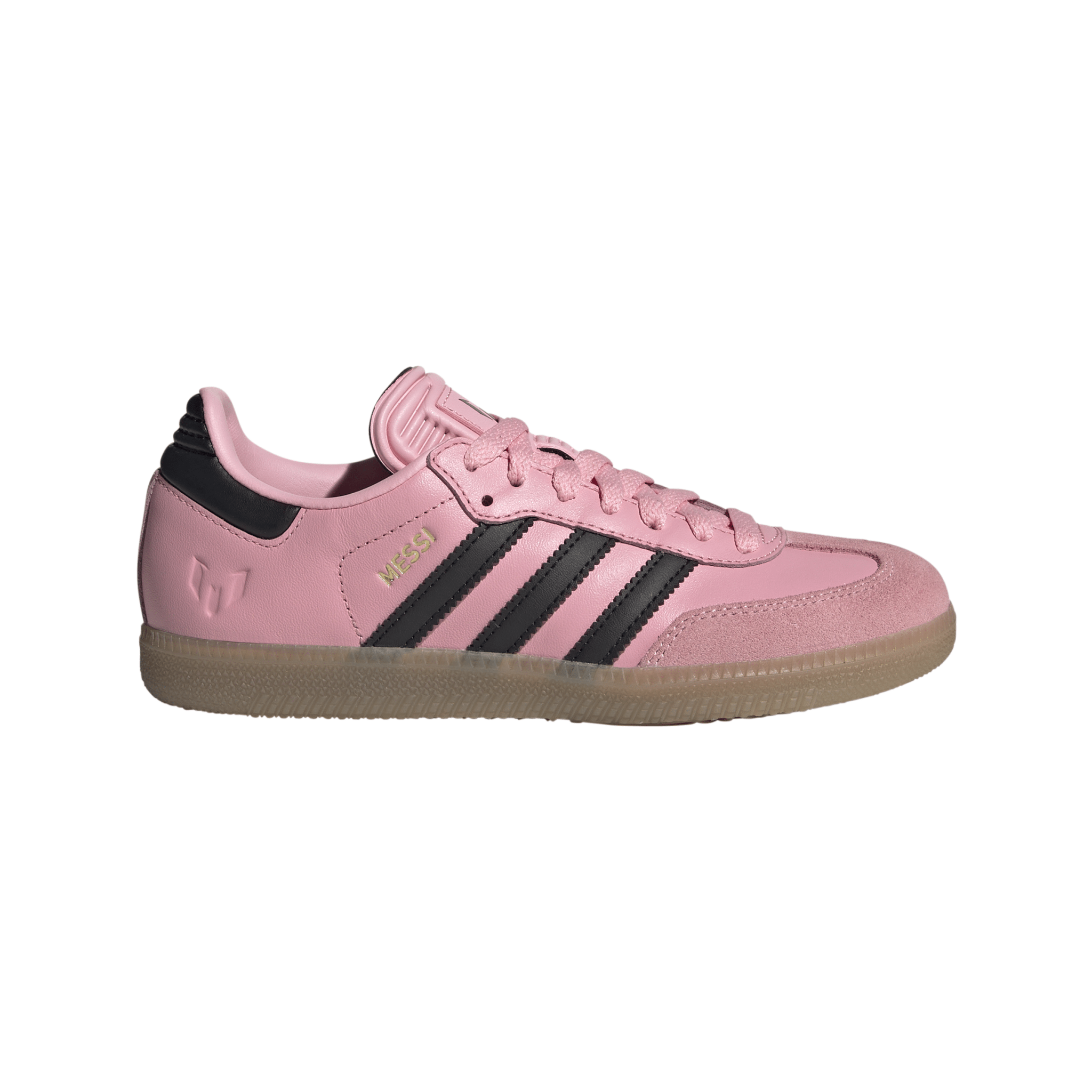 adidas Samba Messi Boots Junior Indoor Pink/Black - Best Buy Soccer