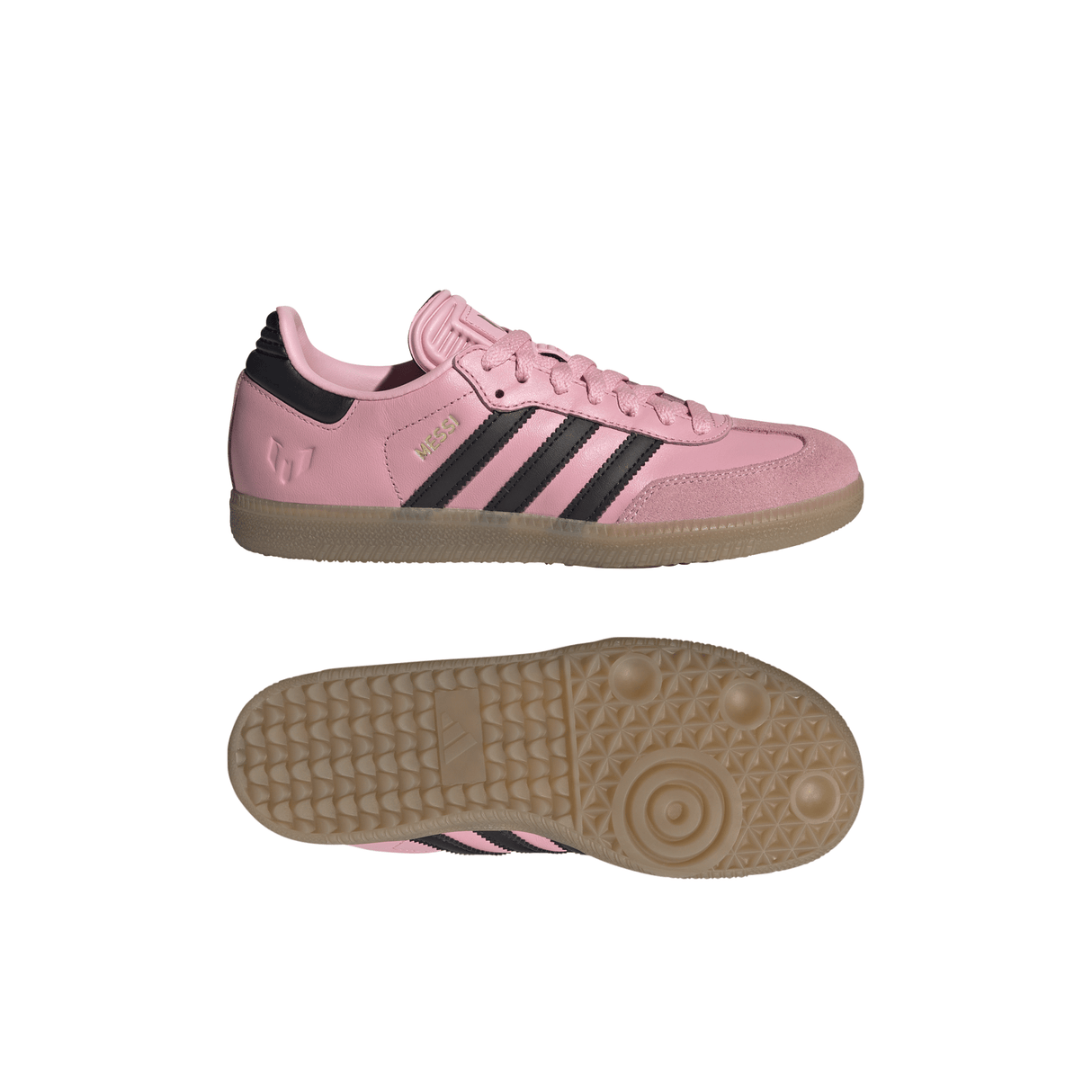 adidas Samba Messi Boots Junior Indoor Pink/Black - Best Buy Soccer