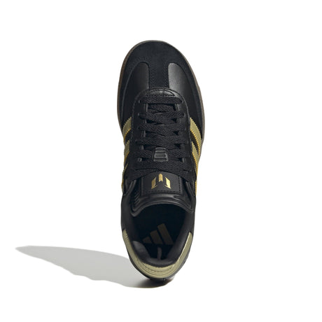 adidas Samba Messi Indoor Soccer Shoes - Black/Gold - Best Buy Soccer